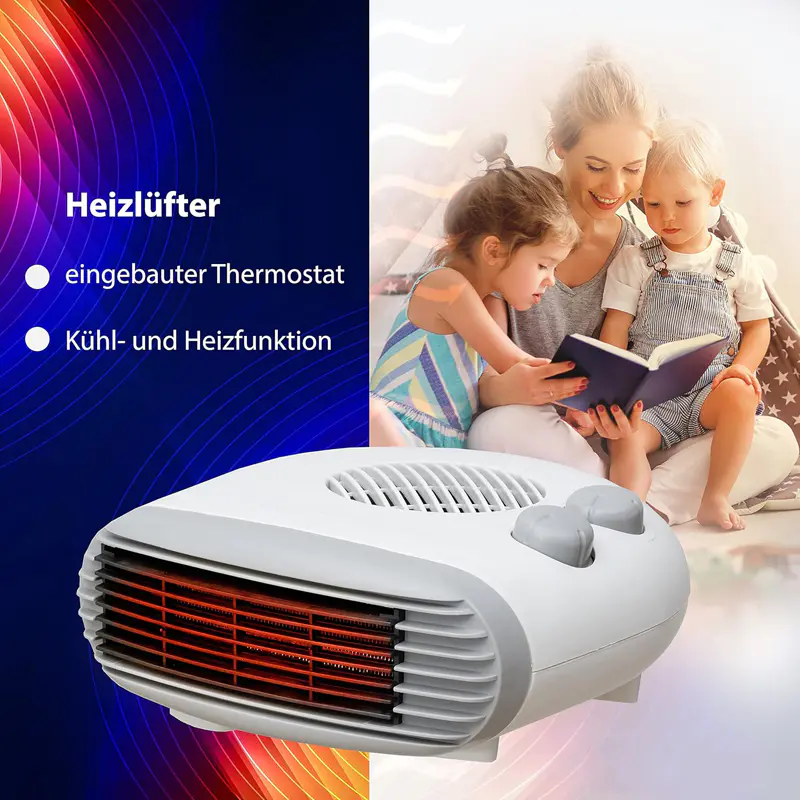 Mobile Convector Fan Electric Heater